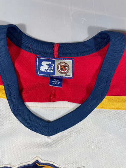 Vintage Florida Panthers Starter NHL Away Jersey (Mid-90s) – White – XL