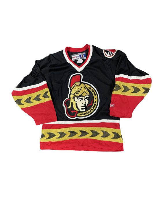 Vintage Ottawa Senators CCM NHL Jersey – 2000–07 Alternate (Adult Small)