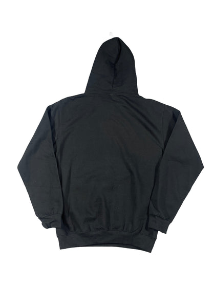 Brooklyn Nets Black Hoodie – NBA Basketball Logo Pullover Sweatshirt