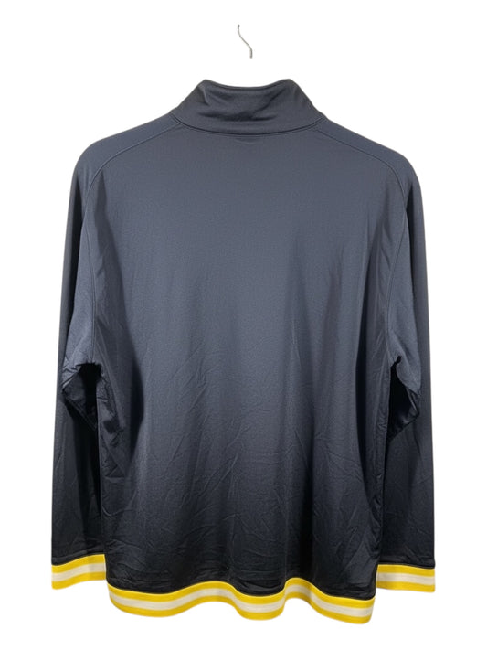 Nike Vintage Track Jacket – Navy & Yellow Full Zip (Pre-Loved)
