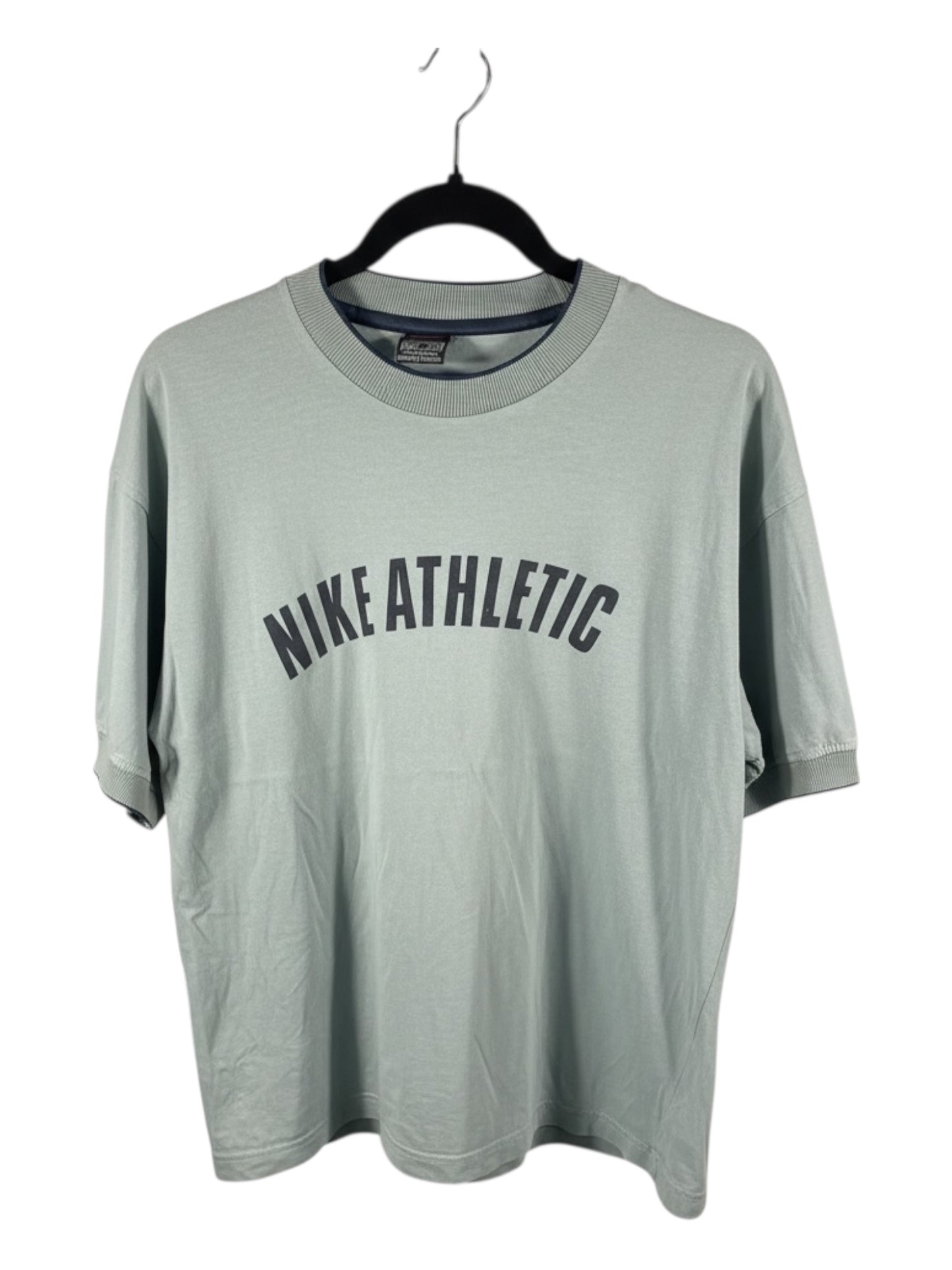 Nike Athletic Graphic T-Shirt – Sage Green (Pre-Loved)