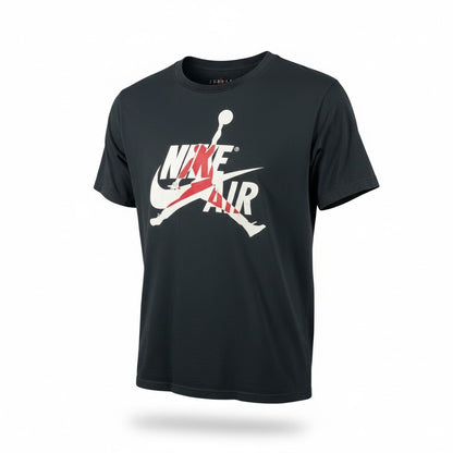 Nike Air Jordan Graphic T-Shirt – Black Jumpman Logo Tee (Pre-Loved)