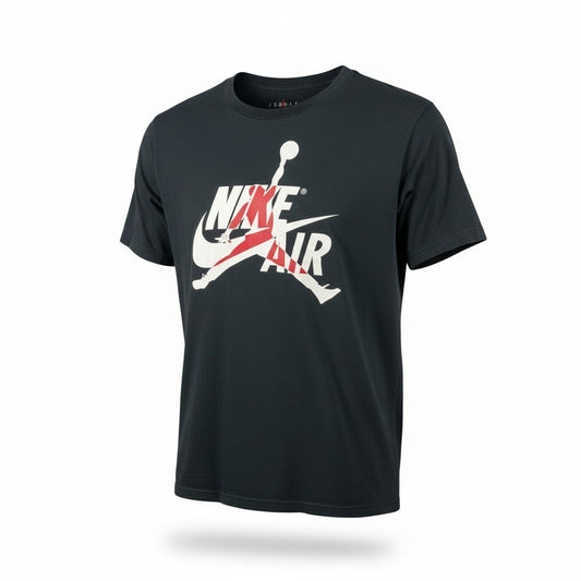 Nike Air Jordan Graphic T-Shirt – Black Jumpman Logo Tee (Pre-Loved)