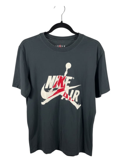 Nike Air Jordan Graphic T-Shirt – Black Jumpman Logo Tee (Pre-Loved)