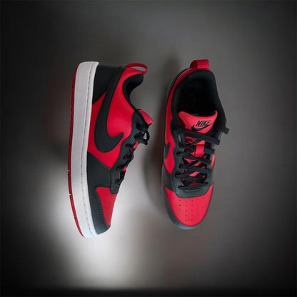 Nike Court Borough Low Recraft Trainers – Black Red – UK 4.5