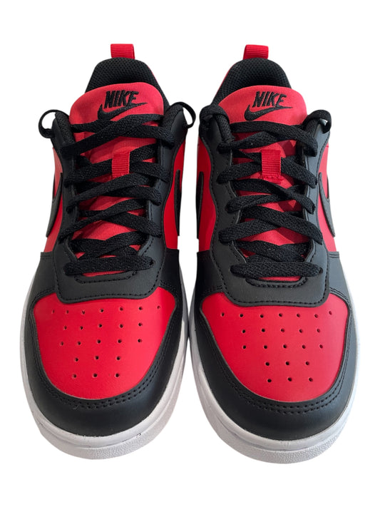 Nike Court Borough Low Recraft Trainers – Black Red – UK 4.5