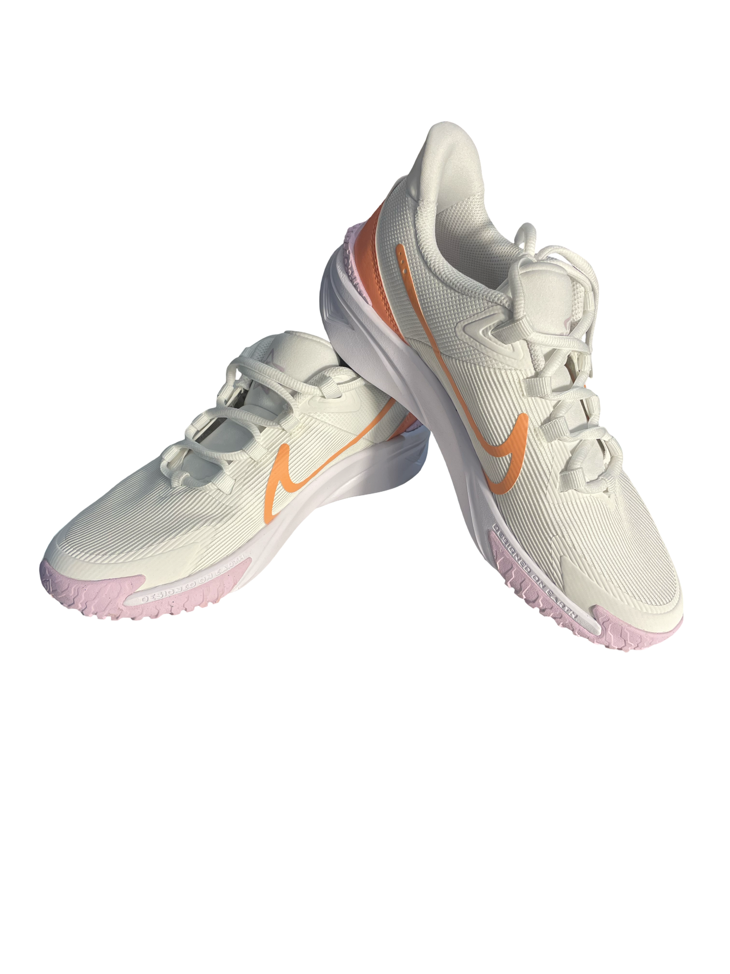 Nike Star Runner 4 NN Kids' (GS) - White/Apricot/Black (DX7615-104)