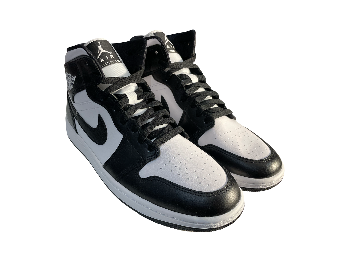 Air Jordan 1 Mid "Panda" (White/Black)