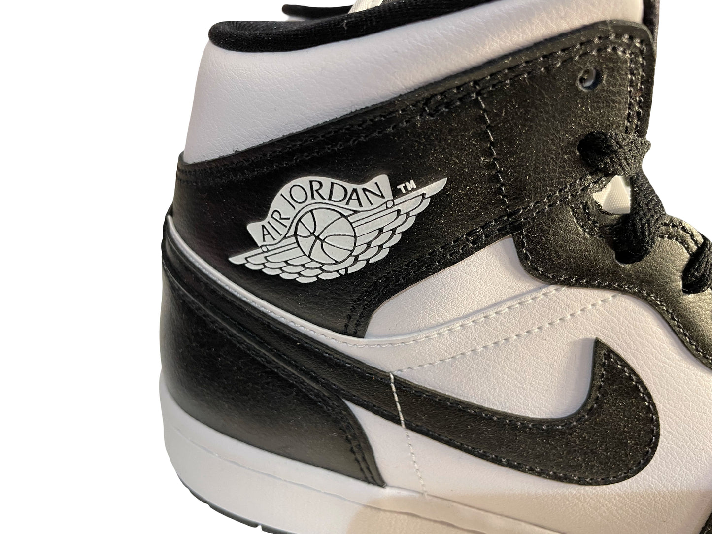 Air Jordan 1 Mid "Panda" (White/Black)