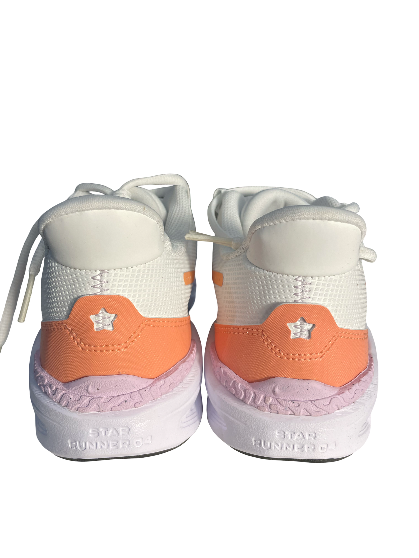 Nike Star Runner 4 NN Kids' (GS) - White/Apricot/Black (DX7615-104)