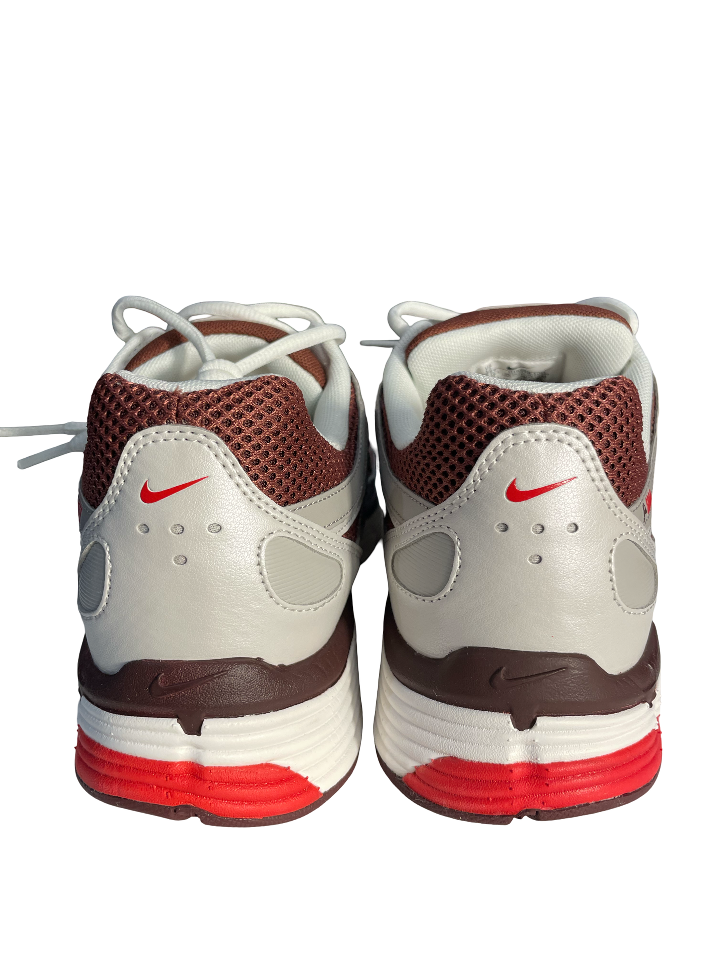 Nike P-6000 "Metallic Summit White / Fire Red"