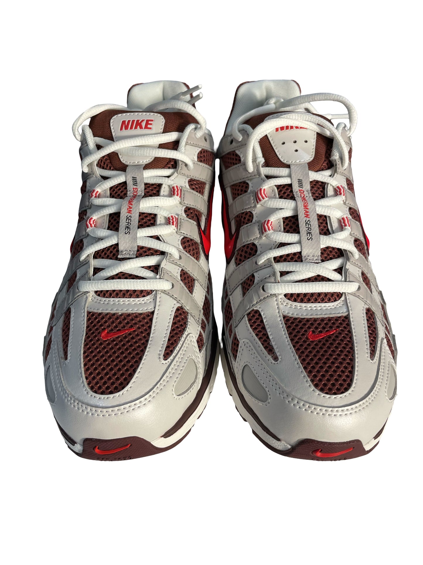 Nike P-6000 "Metallic Summit White / Fire Red"