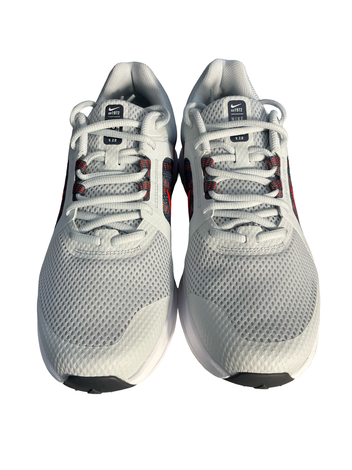 Nike Run Swift 2 Men's Road Running Shoes - Platinum/Red (CU3517-006)