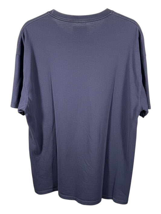 Nike Spiral Logo T-Shirt – Blue Grey | Relaxed Fit