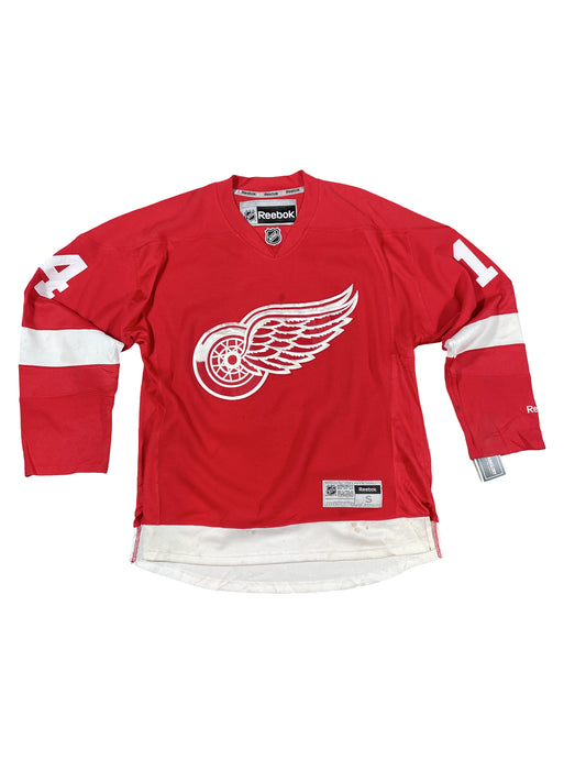 Vintage Detroit Red Wings Gustav Nyquist #14 Reebok NHL Jersey - Red - Men's Small