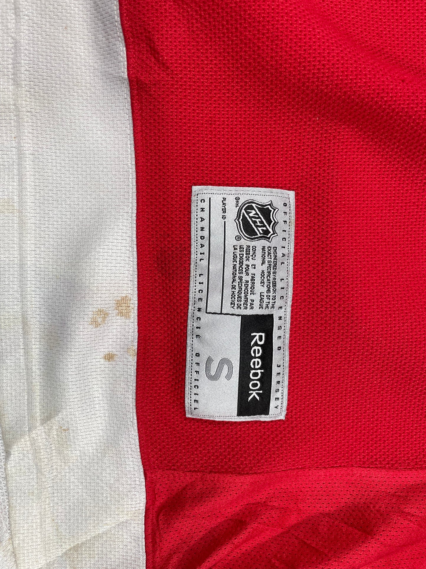 Vintage Detroit Red Wings Gustav Nyquist #14 Reebok NHL Jersey - Red - Men's Small