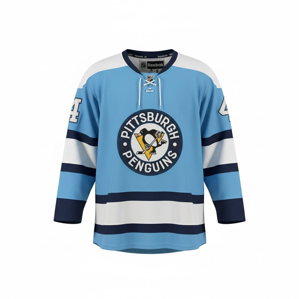 Pittsburgh Penguins Brooks Orpik #44 NHL Jersey – Light Blue | Reebok