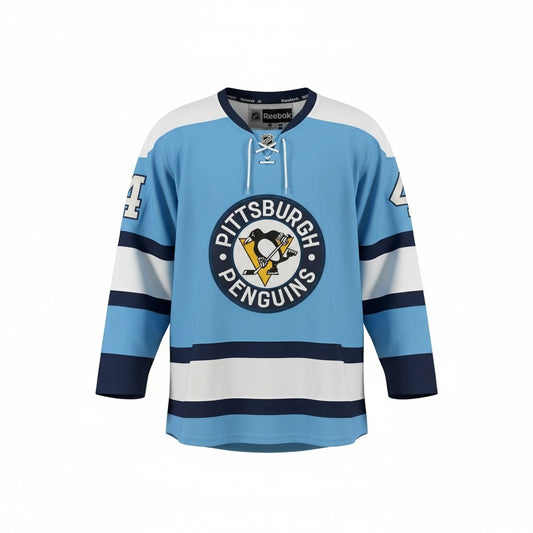 Pittsburgh Penguins Brooks Orpik #44 NHL Jersey – Light Blue | Reebok