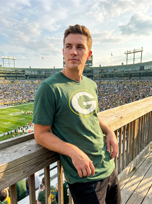 Green Bay Packers Green T-Shirt – NFL “G” Logo Tee | American Football Fanwear