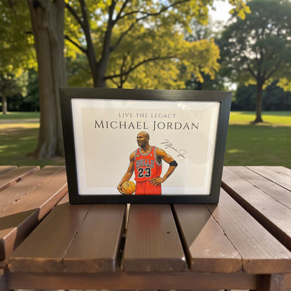 Live the Legacy™ – Michael Jordan Framed Art Print