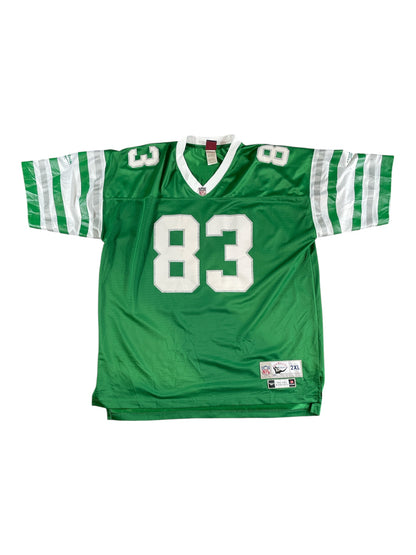 Vintage - Reebok Vince Papale #83 Philadelphia Eagles Throwback Jersey – Green – Men’s 2XL