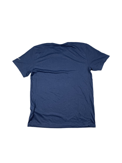 Nike Dri-FIT New England Patriots Performance Tee - Navy Blue - Men’s Medium