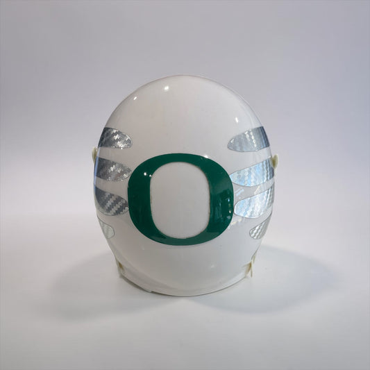 Oregon Ducks Schutt Mini Football Helmet – White & Green