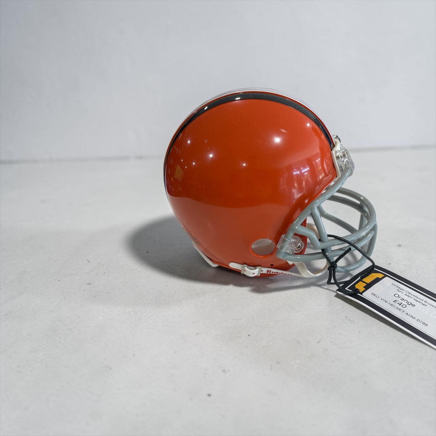 Cleveland Browns Riddell Mini Football Helmet – Orange