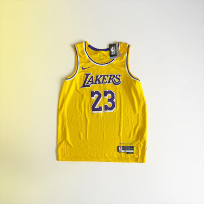 Nike LeBron James #23 LA Lakers Icon Edition Swingman Jersey – XL