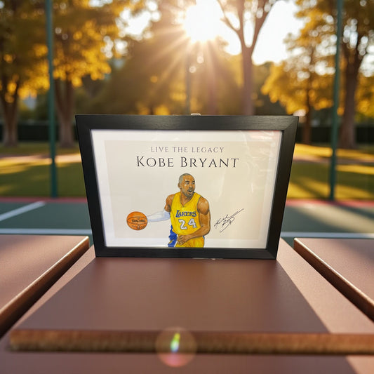 Live the Legacy™ – Kobe Bryant Framed Art Print
