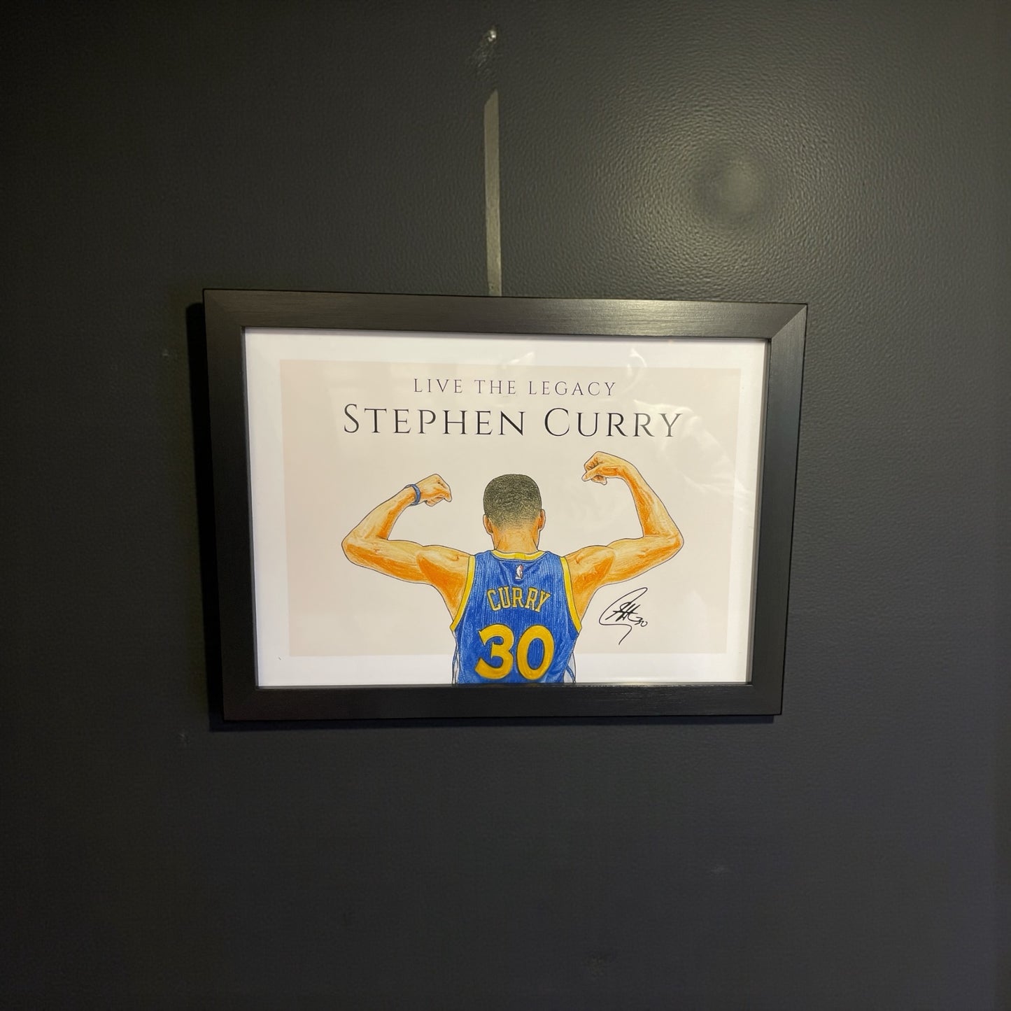 Live the Legacy™ – Stephen Curry Framed Art Print