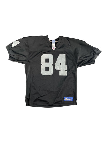 Jerry Porter Oakland Raiders #84 NFL Jersey – Reebok Raiders Football Jersey Black XXL