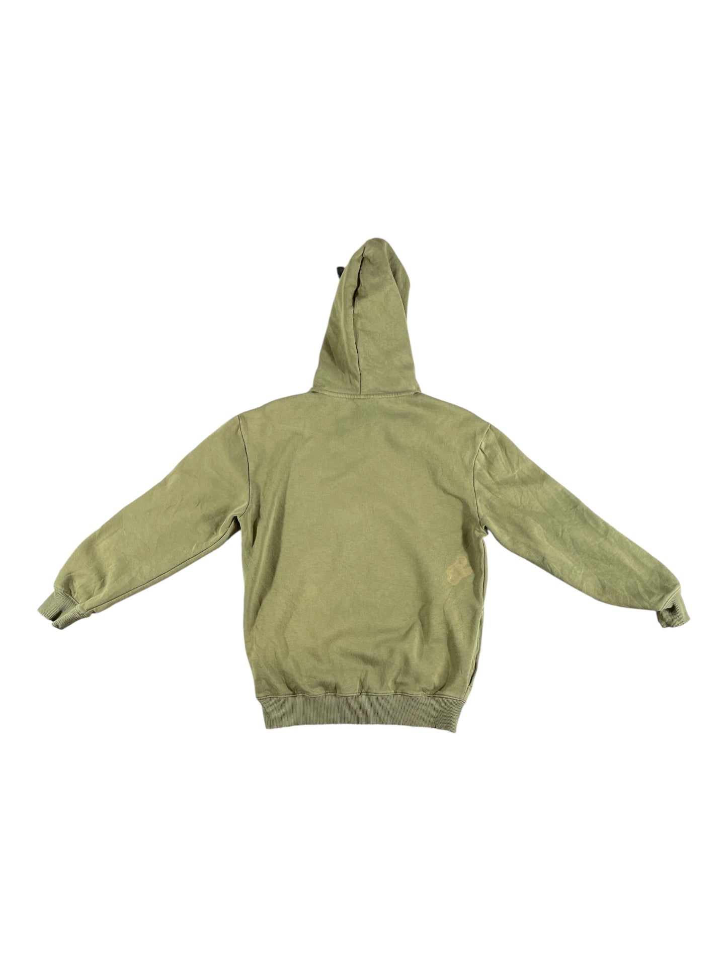 Vintage - Puma Olive Green Hoodie – Men’s Small – (Small Stain on arm)