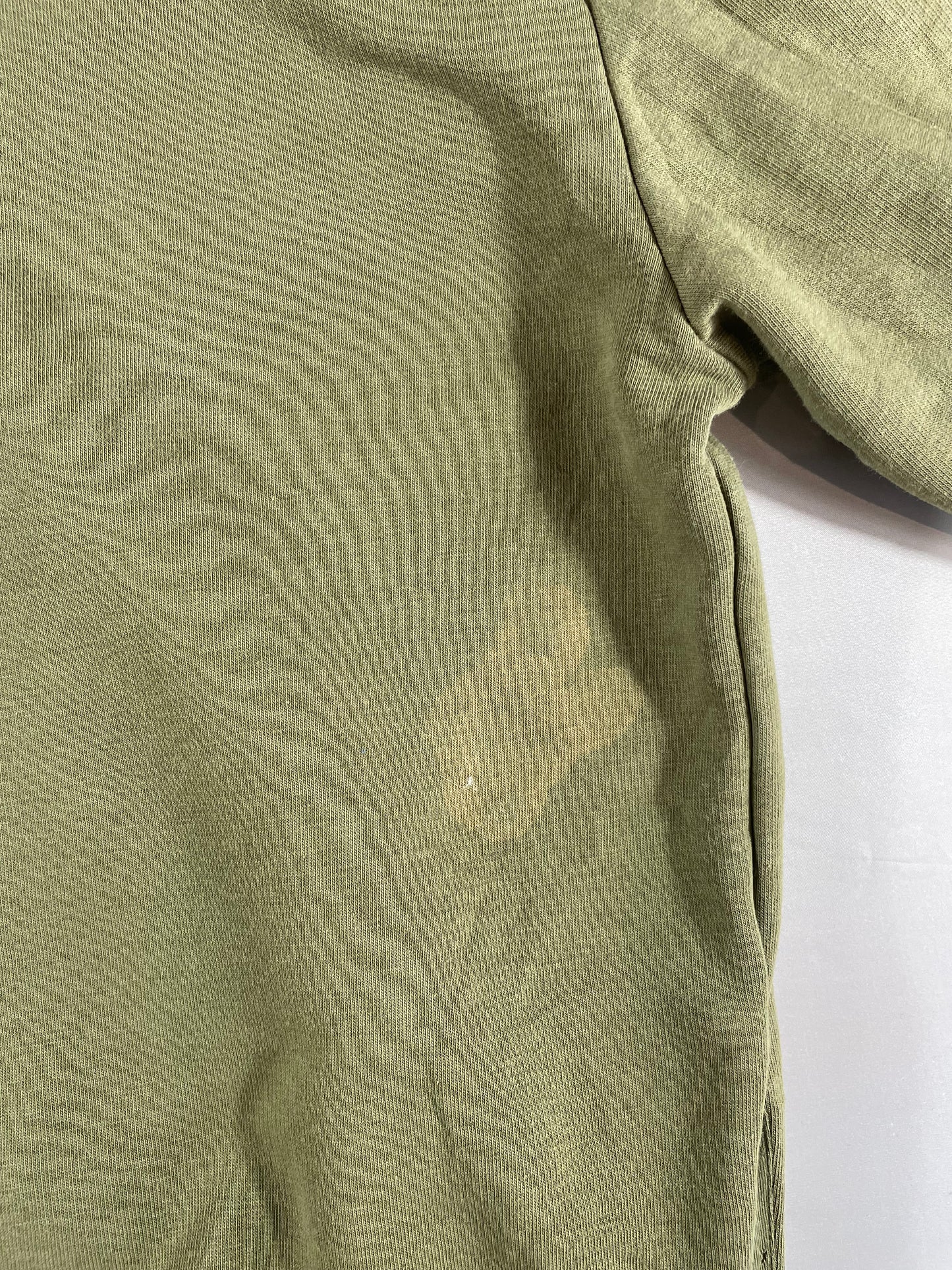Vintage - Puma Olive Green Hoodie – Men’s Small – (Small Stain on arm)