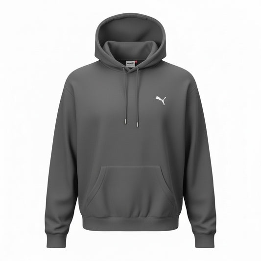 Vintage - Puma Essential Hoodie – Charcoal Grey
