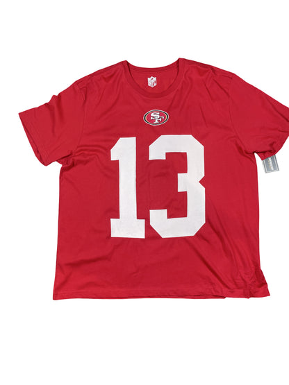 New San Francisco 49ers Brock Purdy #13 NFL Player Tee - Red - Men’s XXXL