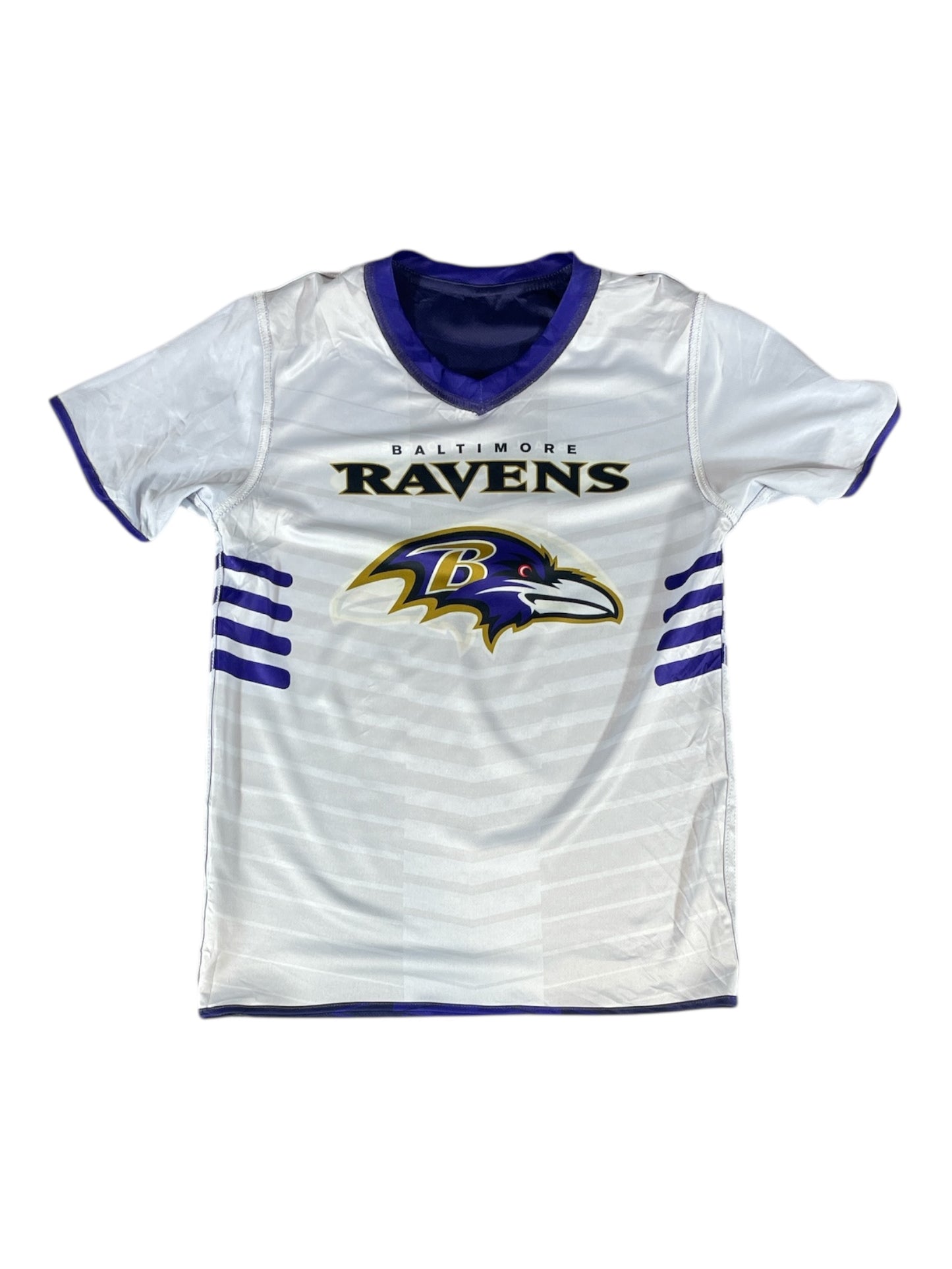 Vintage - Baltimore Ravens NFL Flag Football Reversible Jersey – Purple / White (Youth)
