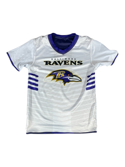 Vintage - Baltimore Ravens NFL Flag Football Reversible Jersey – Purple / White (Youth)