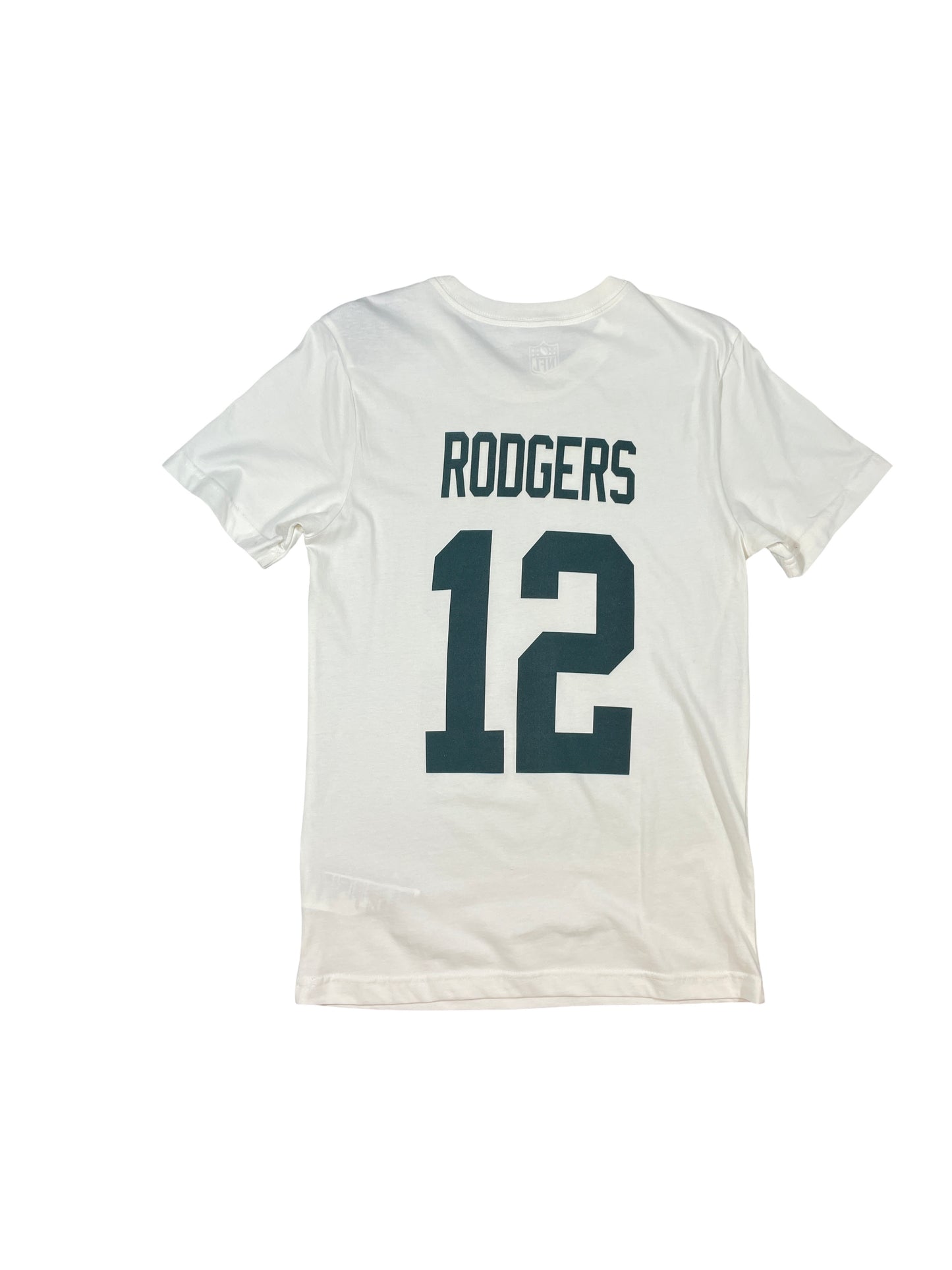 #12 Aaron Rodgers Green Bay Packers NFL T-Shirt - Men's Small