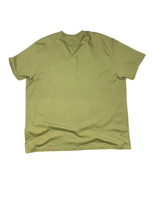 San Francisco 49ers Distressed Logo T-Shirt – Olive Green – Official NFL – New