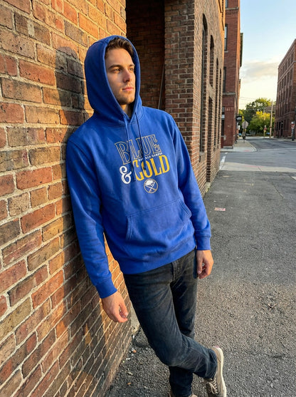 Buffalo Sabres “Blue & Gold” Fanatics Hoodie – Royal Blue (Brand New)