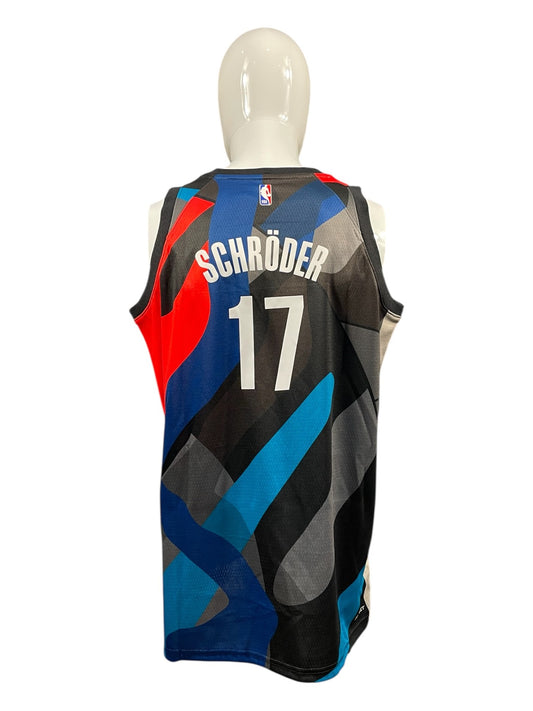 Dennis Schröder #17 Brooklyn Nets NBA Jersey – City Edition – Men’s L– Brand New