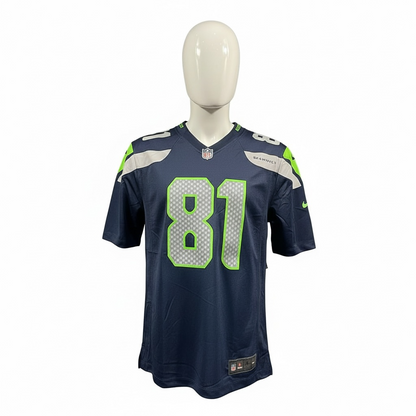 Vintage - Golden Tate #81 Seattle Seahawks NFL Jersey – Navy – Men’s Large