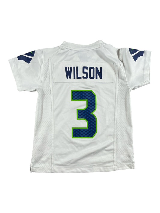 Vintage - Nike Seattle Seahawks Russell Wilson #3 Youth Jersey – White Away - Kids Small