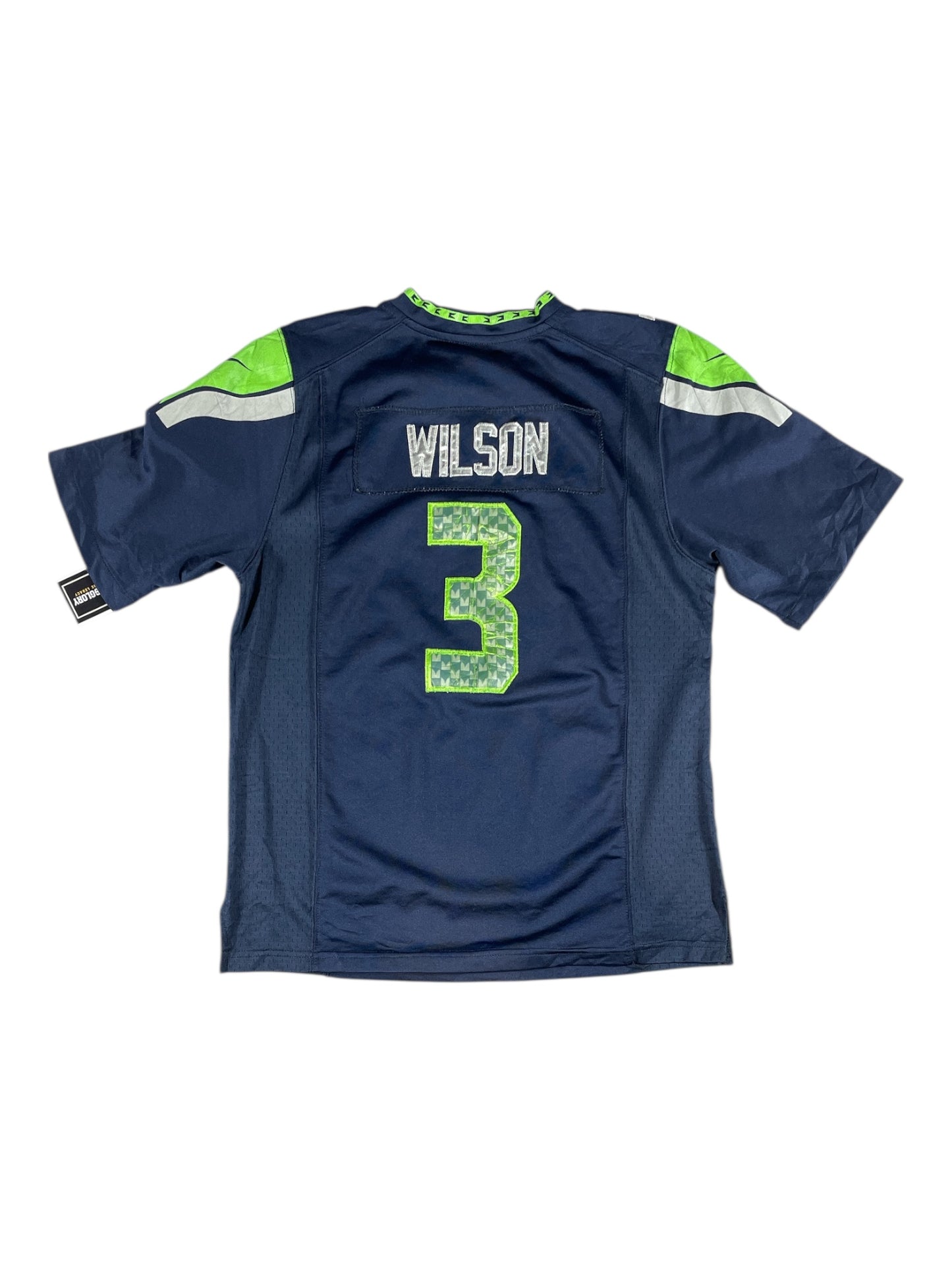 Vintage Nike Seattle Seahawks Russell Wilson #3 NFL Jersey – Kids Medium