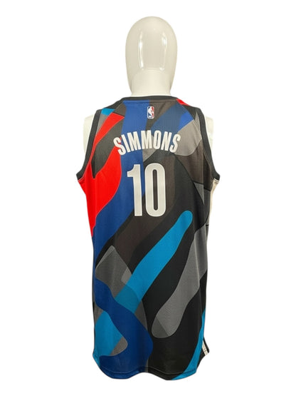 Ben Simmons #10 Brooklyn Nets NBA Jersey – City Edition – Men’s Large – Brand New
