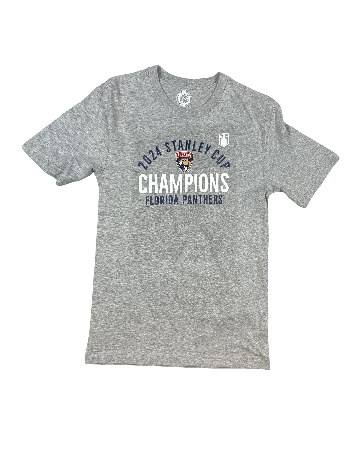 Florida Panthers 2024 Stanley Cup Champions T-Shirt - Men's Xtra Small