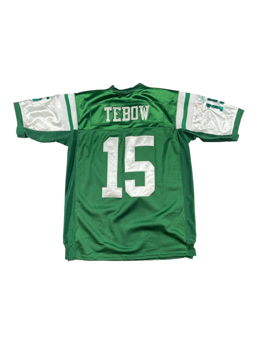 Vintage - New York Jets #15 Tim Tebow Jersey – Kids XL – Green