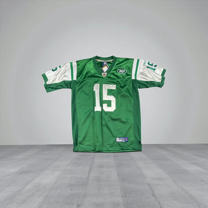 Vintage - New York Jets #15 Tim Tebow Jersey – Kids XL – Green