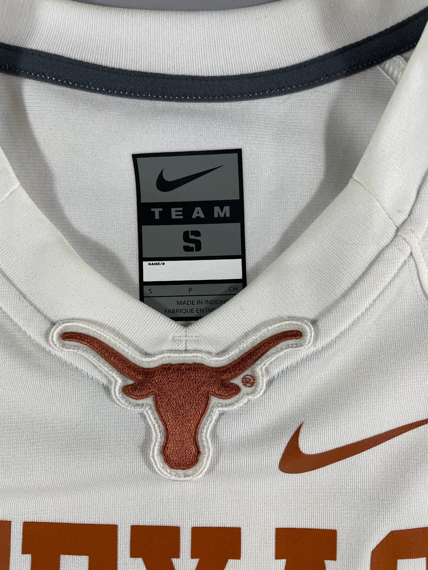 Texas Longhorns #28 Football Jersey Nike – NCAA College Football Jersey White – Men’s Small